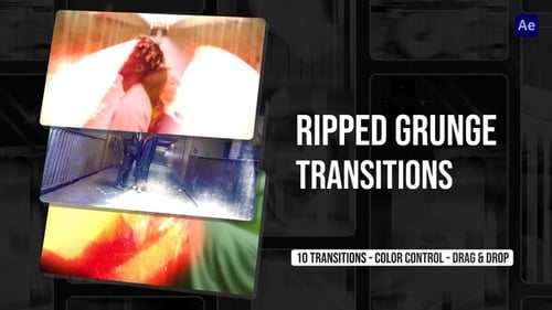 Ripped Grunge Transitions