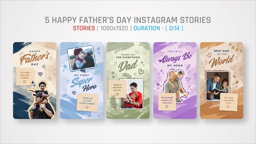 Historias del feliz día del padre