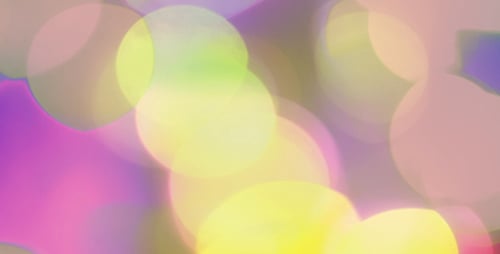 Abstract Bokeh Background with Shifting Colorful Lights