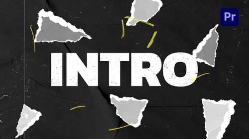 Grunge Hip-Hop Intro Mogrt