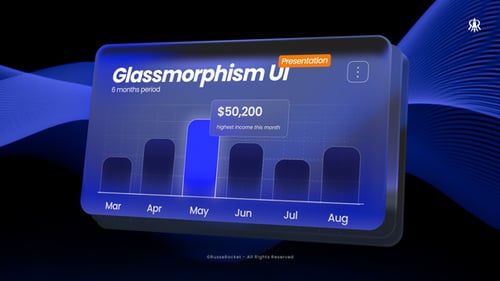 Glassmorphism UI Presentation