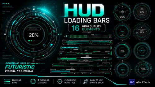 HUD Elements Loading Bars