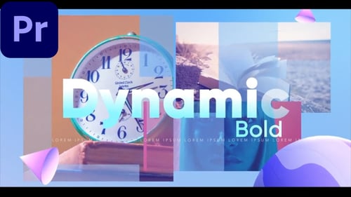 Modern Typography Trendy Promo Dynamic Slideshow - Premiere Pro