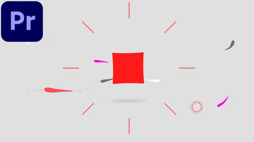 Minimal Shape Quik Logo - Premiere Pro