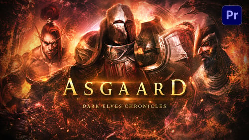 Asgaard - Epic Fantasy Heroic Adventure Trailer For Premiere Pro