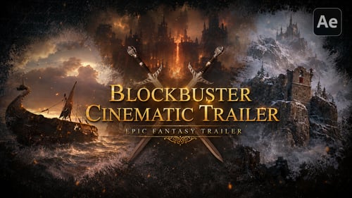 Blockbuster Cinematic Trailer - Epic Fantasy Trailer For After Effects