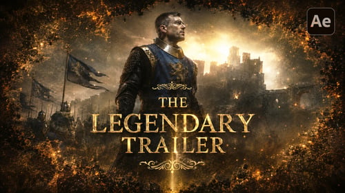 The Legendary Trailer - Cinematic Fantasy Legend Trailer For After Effects