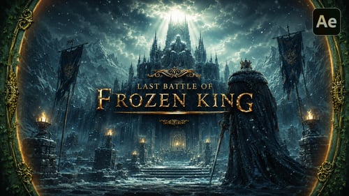 Frozen King - Epic Fantasy Medieval Adventure Trailer For After Effects