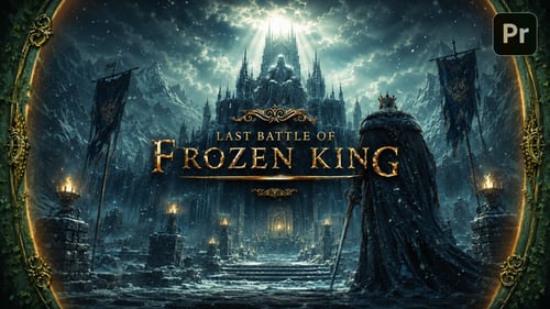 Frozen King - Epic Fantasy Medieval Adventure Trailer For Premiere Pro