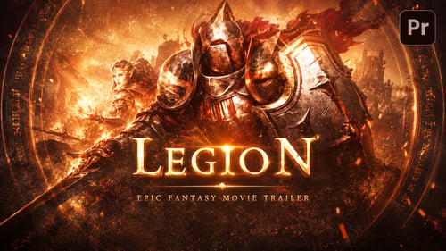 Legion - Cinematic Fantasy Movie Trailer For Premiere Pro