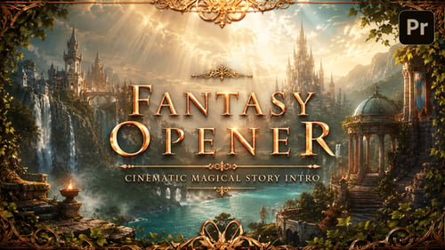 Fantasy Opener - Cinematic Magical Story Intro For Premiere Pro