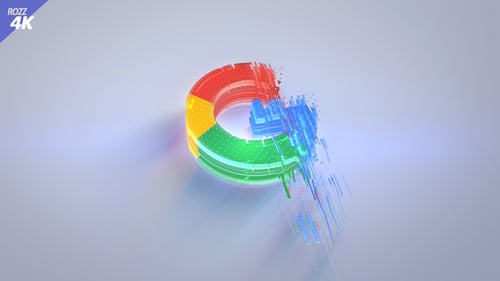 Digital Speed Lines 3D Clean Reveal