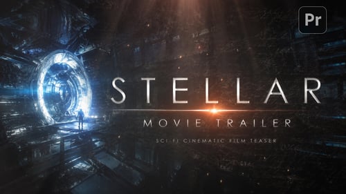 Stellar Movie Trailer - Sci-Fi Cinematic Film Teaser For Premiere Pro