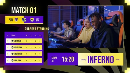 E-Sport Match Overlay