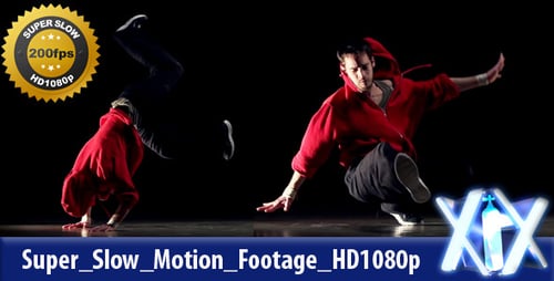Man Doing Breakdancing Moves in a Dark Room