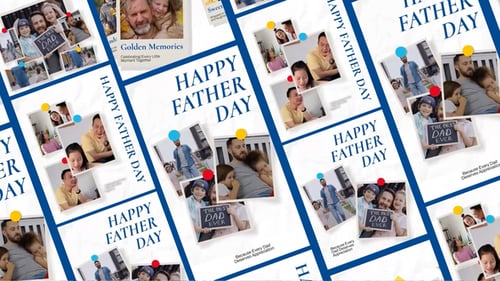 Father’s Day Greeting Social Media After Effect