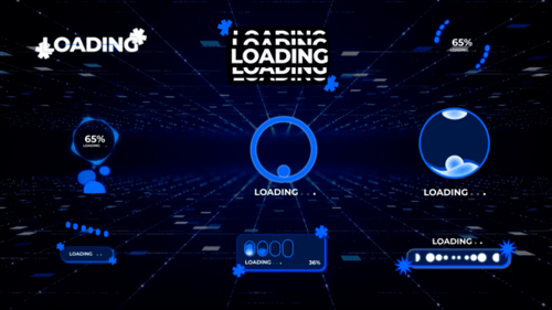Dynamic Modern Loading Progress After Effect
