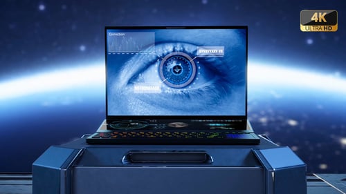 Sci-fi Laptop Opener