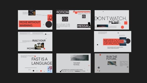 Minimalist Geometric Title Opener with Clean Typography and Dynamic Transitions