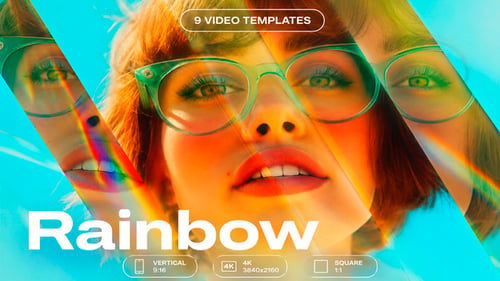 Prism Rainbow Overlays For Apple Motion and Final Cut Pro
