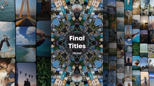 Vertical Final Cinematic Titels - Vertical Outro Film Titles