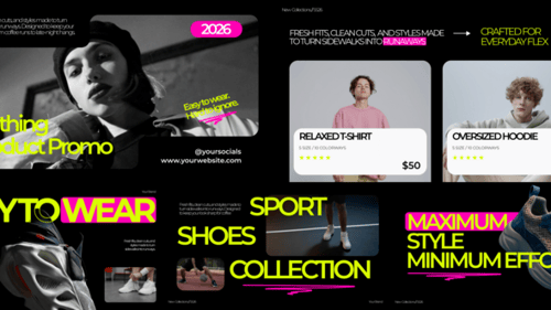 Sleek Product Promo After Effect