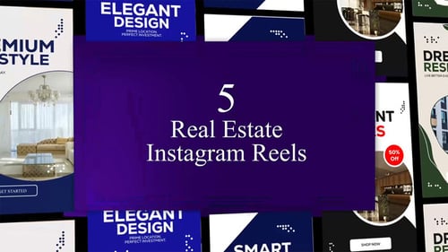 Real Estate Instagram Reels Mogrt