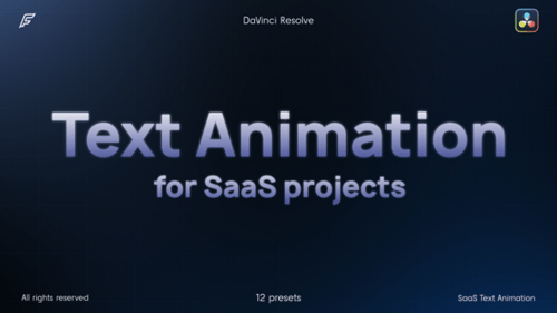 SaaS Text Animation - DR