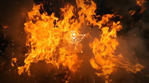 Enthüllung des Feuer-Logos
