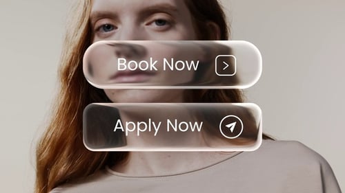 Liquid Glass Button Animation Pack for Modern UI Design