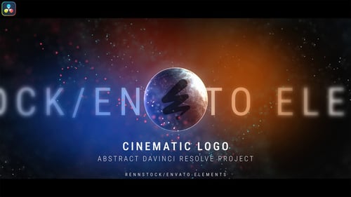 Cinematic Cosmic Planet Logo Reveal Animation