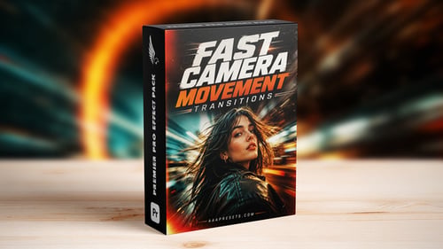 Cinematic Real Camera Movement Transitions for Premiere Pro 4K Only