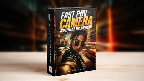 Old Film Frame POV Camera Transitions for Premiere Pro Full HD Only