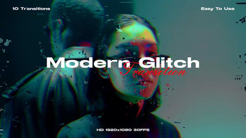 Modern Glitch Transition