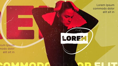 Dynamic Grunge Kinetic Typography Intro for High Impact Promos