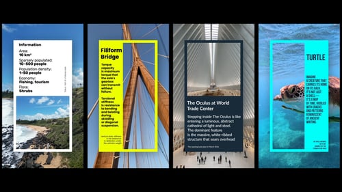 Vertical Modern Titles - Vertical Modern Lower Thirds