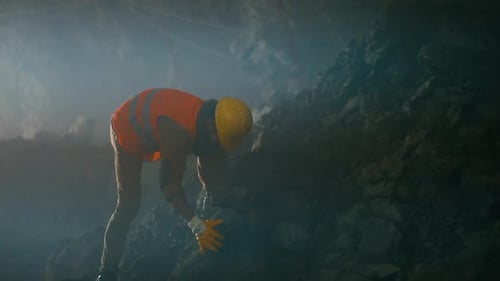 Worker in the Tunnel