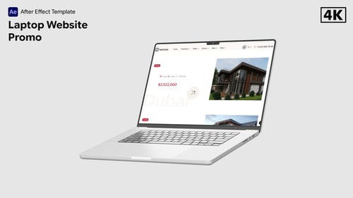 Laptop Website Promo
