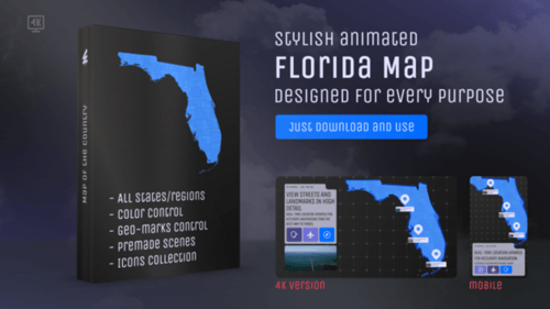 Florida Map – State of Florida Map Kit