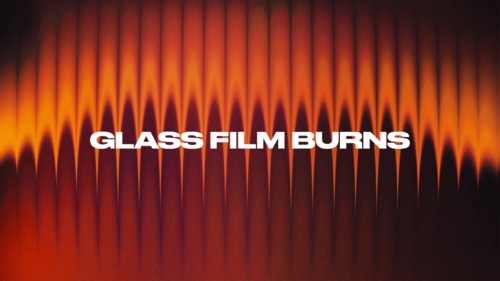 Cinematic Glass Film Burn Transitions for Professional Video Editing