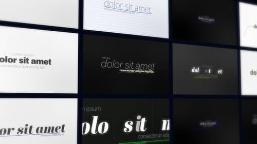 Minimal Editorial Typography Titles for Modern Video Projects