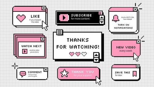 Pixel Titles