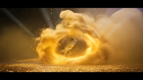Swrling Dust Logo Reveal