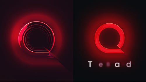 Radiant Logo Reveal with Glowing Stroke Animation and Sleek Finish