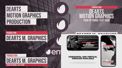 Dynamic Broadcast Lower Thirds Pack for Modern Video Productions