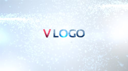 Elegant Light Streak Logo Reveal with Cinematic Flare