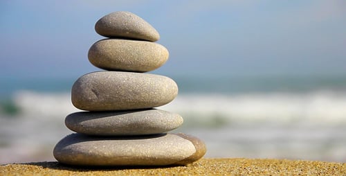 Stones On The Beach