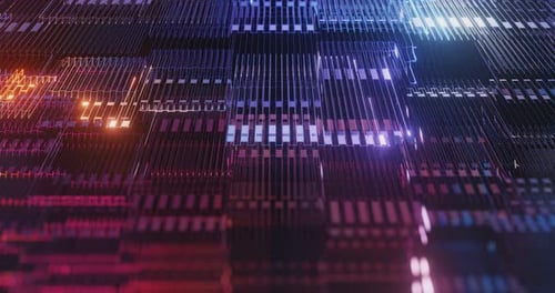 Abstrakter Bewegungshintergrund der Schaltungstechnik