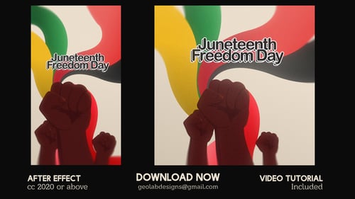 Titel zum Juneteenth Freedom Day