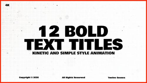 Bold Text Titles